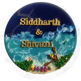 Sea shore Resin Name plate