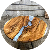 Resin Art Table Decor