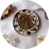 Preserved Rose Resin Keychain