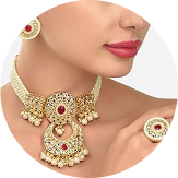 Pearls Studded Choker Jewellery