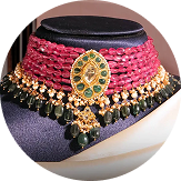 Zara Polki  Bead Choker