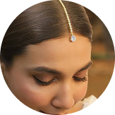 Emerald Drop Maang Tikka