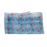 Organza Fabric Printed Blue